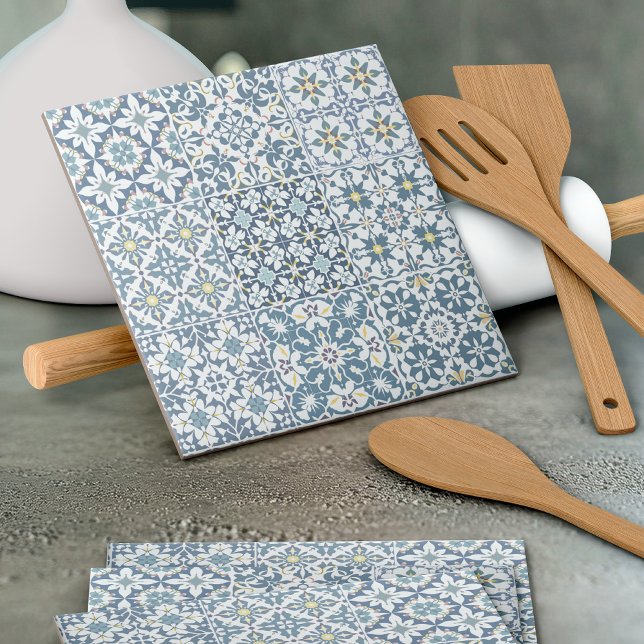 Mediterranean Tiles, Moroccan, Majolica, Azulejo Kakelplatta (Skapare uppladdad)