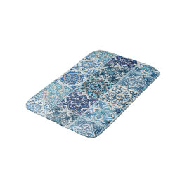 Mediterranean Tiles, Portugal, Azulejo, Majolica Badrumsmatta