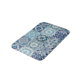 Mediterranean Tiles, Portugal, Azulejo, Majolica Badrumsmatta