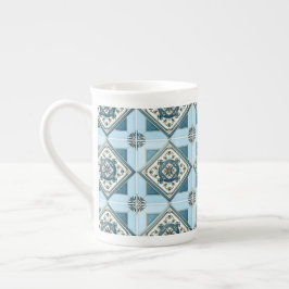 Mediterranean Tiles, Portugal, Azulejo, Majolica Benporslin Mugg