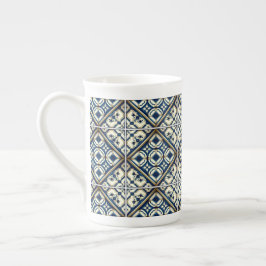 Mediterranean Tiles, Portugal, Azulejo, Majolica Benporslin Mugg