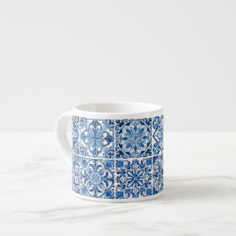 Mediterranean Tiles, Portugal, Azulejo, Majolica Espressomugg