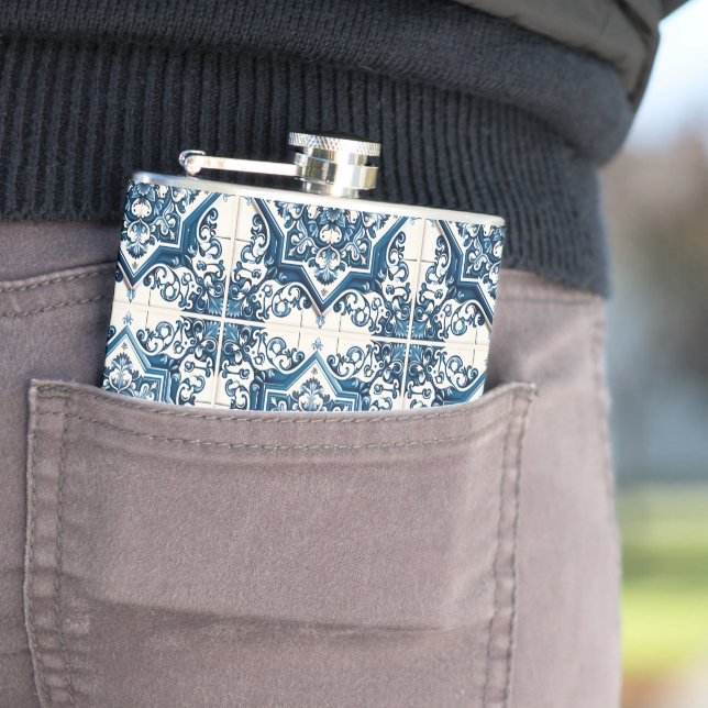 Mediterranean Tiles, Portugal, Azulejo, Majolica Fickplunta (In Situ)