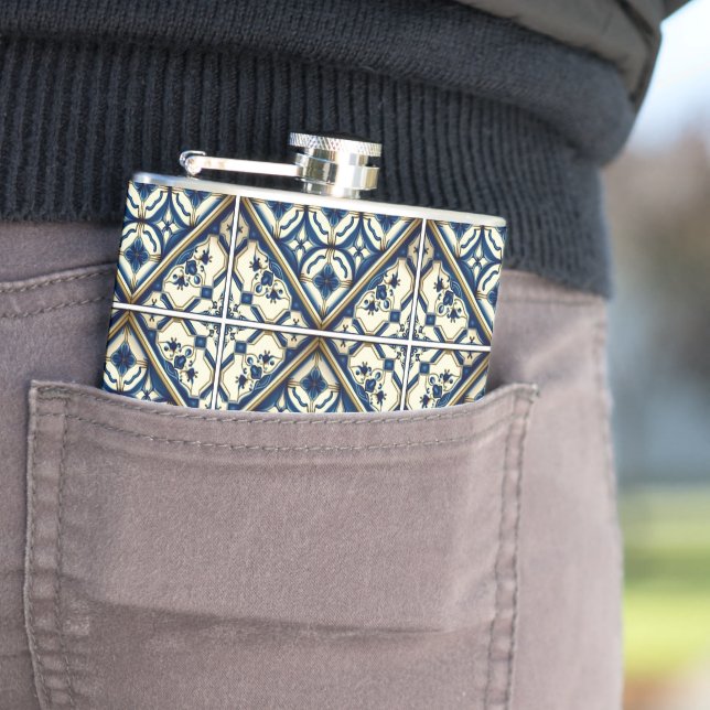 Mediterranean Tiles, Portugal, Azulejo, Majolica Fickplunta (In Situ)