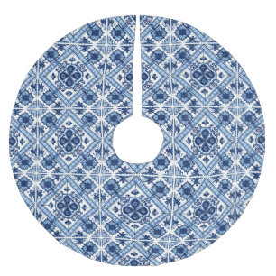 Mediterranean Tiles, Portugal, Azulejo, Majolica Julgransmatta Borstad Polyester