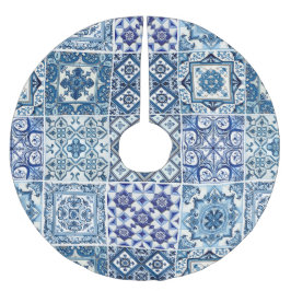 Mediterranean Tiles, Portugal, Azulejo, Majolica Julgransmatta Borstad Polyester