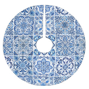 Mediterranean Tiles, Portugal, Azulejo, Majolica Julgransmatta Borstad Polyester