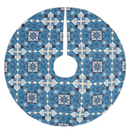 Mediterranean Tiles, Portugal, Azulejo, Majolica Julgransmatta Borstad Polyester