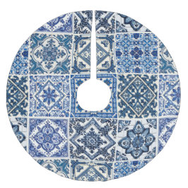 Mediterranean Tiles, Portugal, Azulejo, Majolica Julgransmatta Borstad Polyester