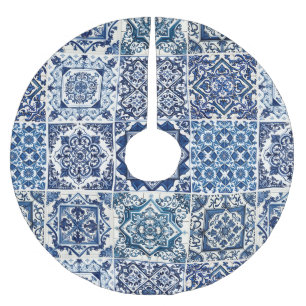 Mediterranean Tiles, Portugal, Azulejo, Majolica Julgransmatta Borstad Polyester