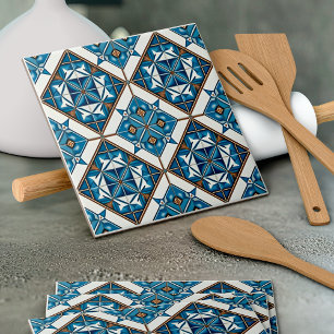 Mediterranean Tiles, Portugal, Azulejo, Majolica Kakelplatta