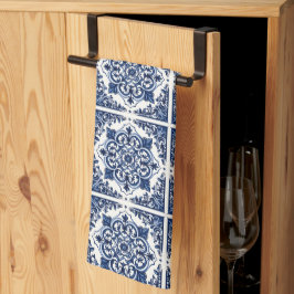 Mediterranean Tiles, Portugal, Azulejo, Majolica Kökshandduk