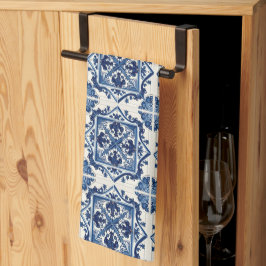 Mediterranean Tiles, Portugal, Azulejo, Majolica Kökshandduk