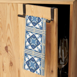 Mediterranean Tiles, Portugal, Azulejo, Majolica Kökshandduk