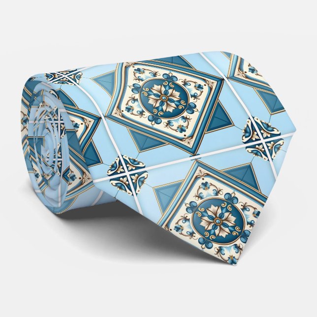 Mediterranean Tiles, Portugal, Azulejo, Majolica Slips (Rullad)