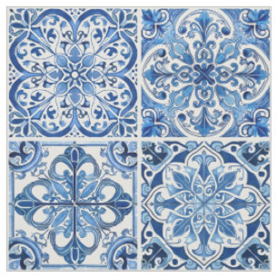 Mediterranean Tiles, Portugal, Azulejo, Majolica Tyg