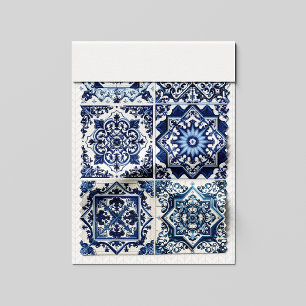 Mediterranean Tiles, Portugal, Azulejo, Majolica Tyg