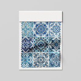 Mediterranean Tiles, Portugal, Azulejo, Majolica Tyg