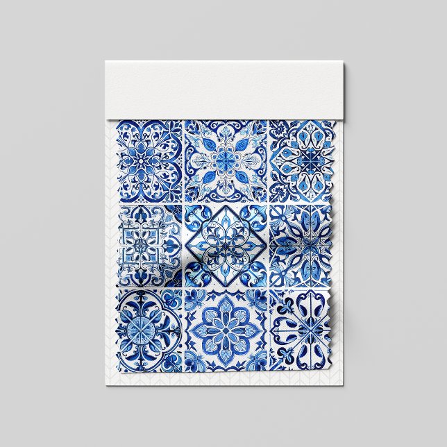 Mediterranean Tiles, Portugal, Azulejo, Majolica Tyg (Skapare uppladdad)