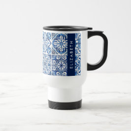 Mediterranean Tiles, Portugese, Azulejo, ditt namn Resemugg