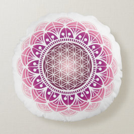 Meditets kudde Mandalas blomma i ro