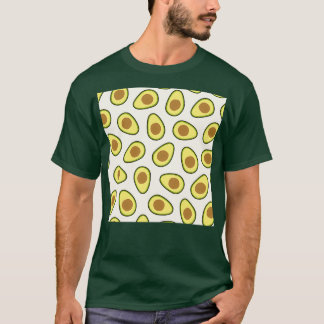Medium avocado mönster t shirt