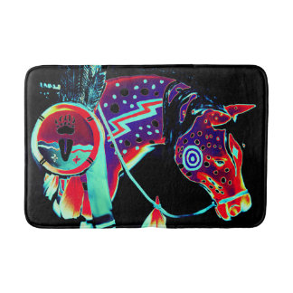 Medium Bath Mat med "Payed Pony"-design Badrumsmatta