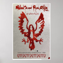 Medium Blood Tea och Red String Officiell Poster