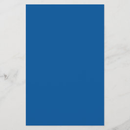 Medium Electric Blue Solid Färg Flygblad