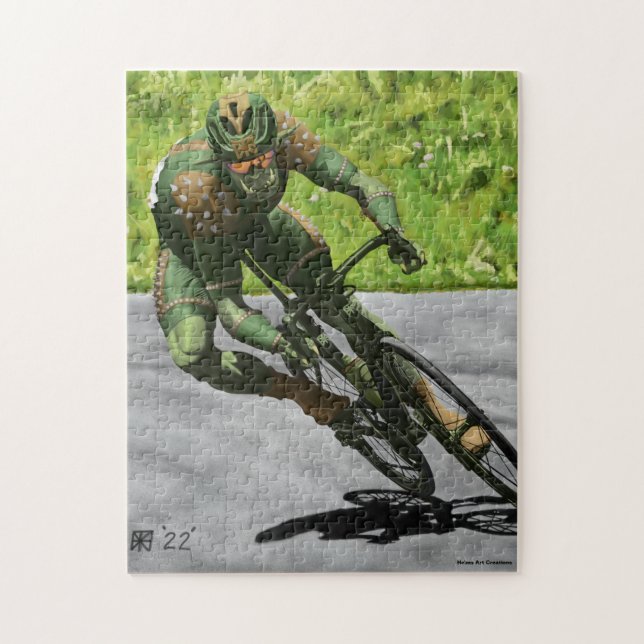 Medium Fantasy Art Puzzle för Tävla av biocill Pussel (Vertikal)