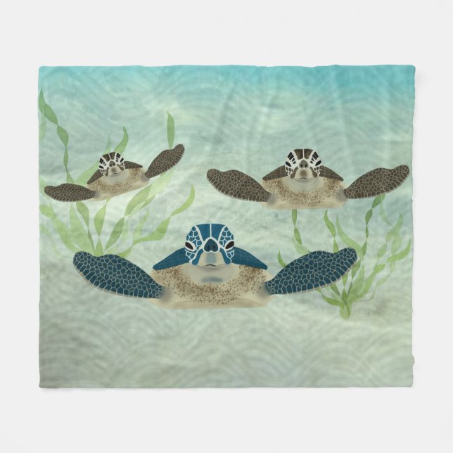 Medium Fleece Blanket (Framsidan (Horisontell))