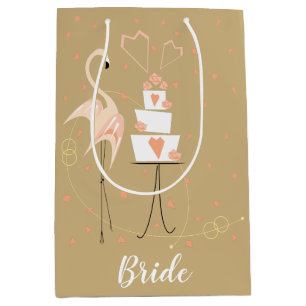 Medium för Flamingo Bröllop Bride