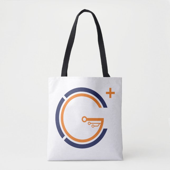 Medium G+STEAM Tote Tygkasse (Framsida)
