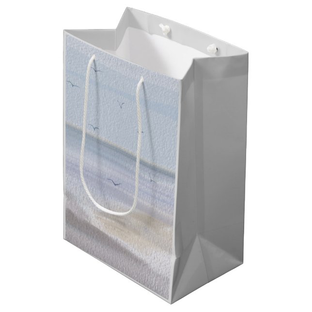Medium Gift Bag-kloster för kustnära bussar (Framsidan Vinklad)