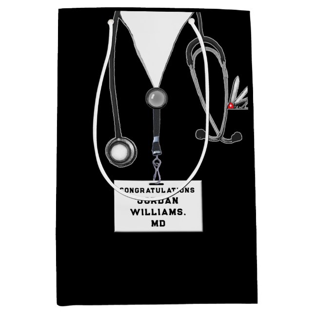 Medium Gift-blocket för medicinska Studenten i sko (Framsidan)