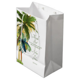 Medium Gift-blocket handflatan Träd Beach Wedding