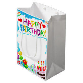 Medium Gift-blogg för födelsedagsgift