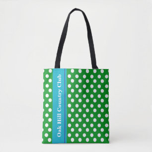 Medium Golf Tote - Personlig Klubb Namn Edition Tygkasse