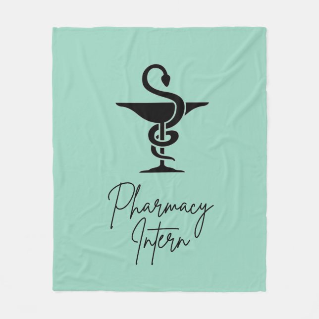 Medium Pharmacy Intern Blanket Fleecefilt (Framsidan)