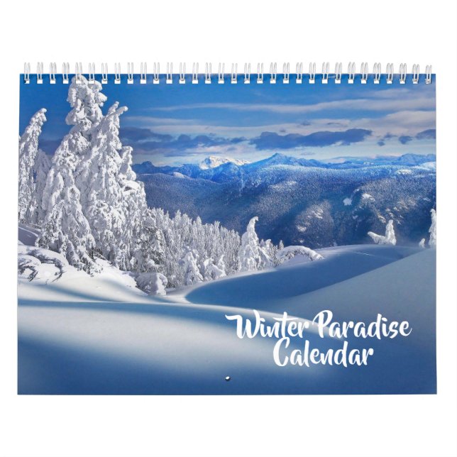 Medium Size Winter Calendar Kalender (Omslag)