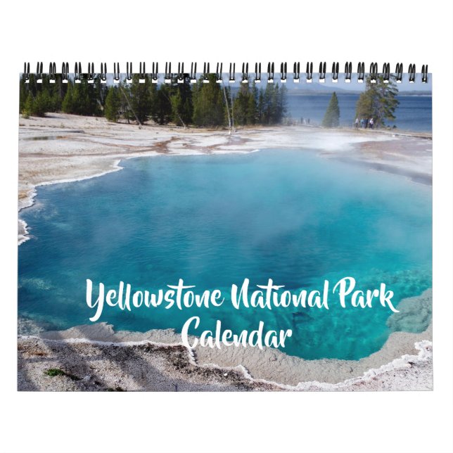 Medium Size Yellowstone Park Calendar Kalender (Omslag)