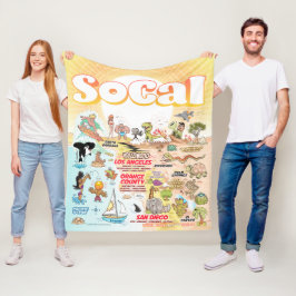 Medium SoCal Fleece Blanket