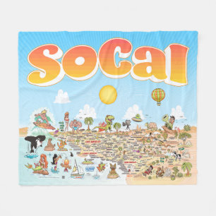Medium SoCal Fleecefilt