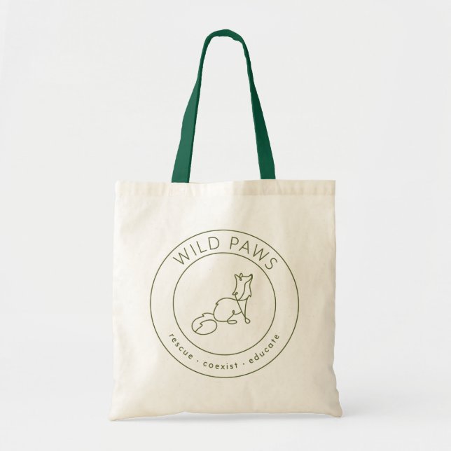 Medium Tote Bag Tygkasse (Framsidan)
