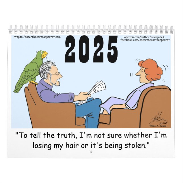 MediumCalendar med två sidor, vit Kalender (Omslag)