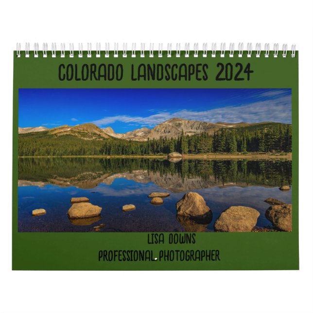 MediumCalendar med två sidor, vit Kalender (Omslag)