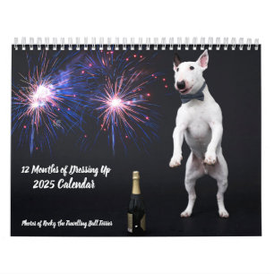 MediumCalendar med två sidor, vit Kalender