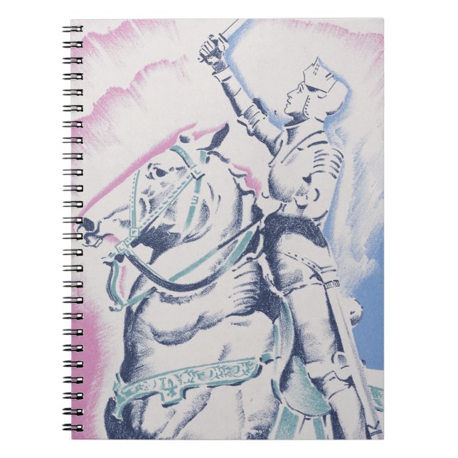 Medival Knight Anteckningsbok (Framsidan)