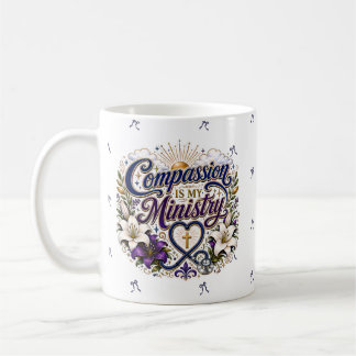 Medkänsla Är Min Kallelse Navy Kristen Vårdgivare Kaffemugg