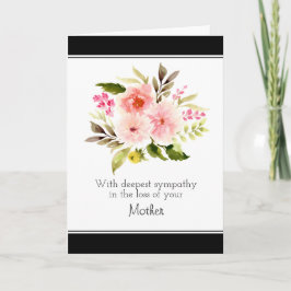 Medkänsla för Mor eller Alla Hälsning Kort